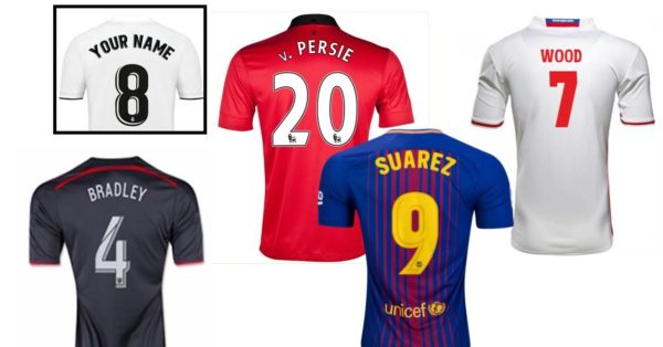 Football Shirt Printing Belfast