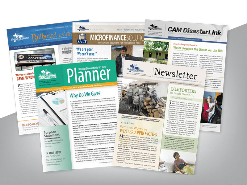 Newsletters Printing Belfast