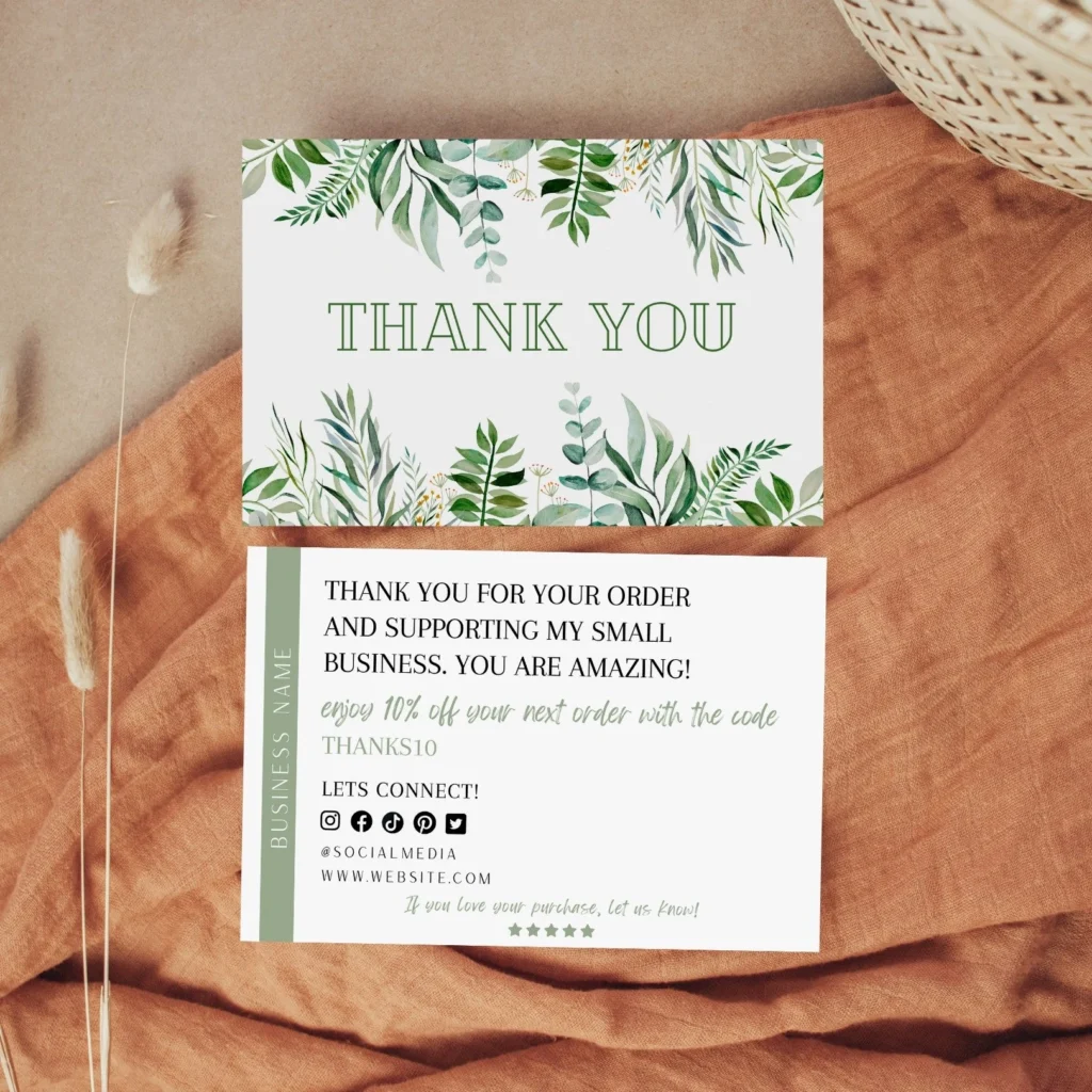Thank You Cards Printing Belfast